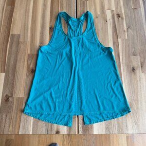 Lululemon Two With One Singlet in Viridian Green 10